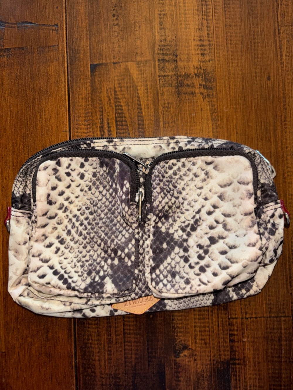 MZ Wallace Snake Print Mini Bag